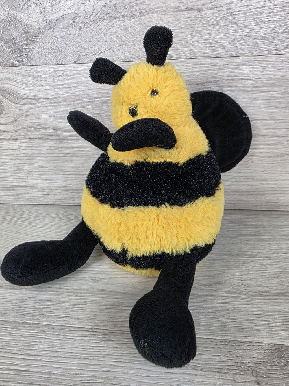 Unipak Plush Bee Yellow Black Soft Stuffed Animal Cartoonish Beekeeping SU66